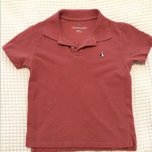 Crewcuts J.Crew Boys Salmon polo size S